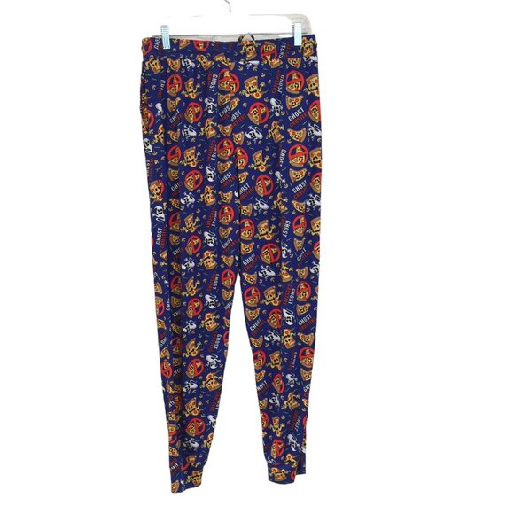 Main & Local Men's Medium Lounge Pants Halloween GHOST CRUSTERS Pizza Ghost - Picture 3 of 5